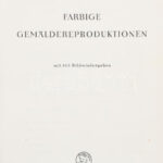 Seemann-Katalog. Farbige Gemäldereproduktionen, mit 663 Bildwiedergaben. Leipzig, Seemann. Kiadói egészvászon kötés, jó állapotban.