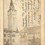 1940 Marosvásárhely, Targu Mures; Közművelődési ház és városháza / town hall, culture hall + '1940 Marosvásárhely visszatért' So. Stpl