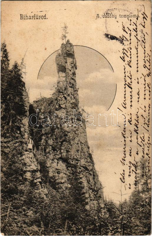 1906 Biharfüred, Stana de Vale, Stina de Vale; A vadony temploma / rock (EK)
