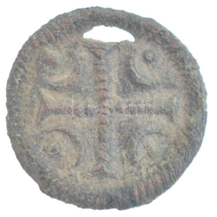 1131-1141. Denár Ag 'II. Béla' (0,25g) T:2,2- patina, kitörés Hungary 1131-1141. Denar Ag 'Bela II' (0,25g) C:XF,VF patina, cracked Huszár: 99., Unger I.: 52.