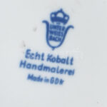 Unter Weissbach porcelán váza, jelzett, kis kopásokkal, m: 8,5 cm - Image 2