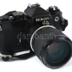 cca 1980 Nikon FE analóg fényképezőgép, Zoom-Nikkor 1:3,5 43-86mm objektívvel, eredeti tokjában + TelXtender 3x telekonverter objektívhez - Image 3