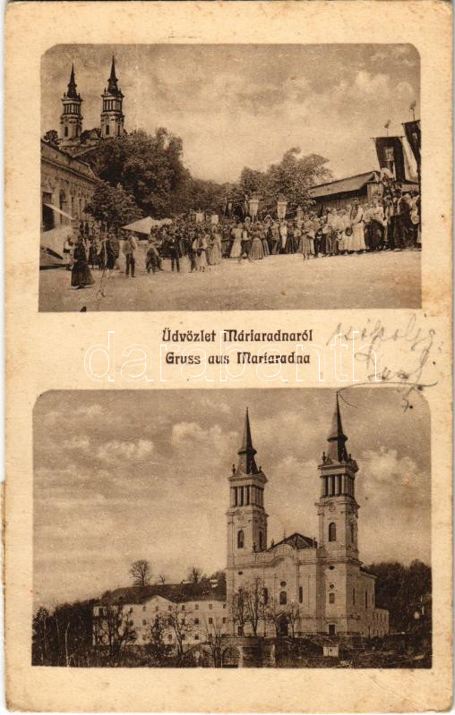 1922 Máriaradna, Mária-Radna, Radna (Lippa, Lipova); Búcsú Mária-Radnán, búcsú / pilgrimage (EK)