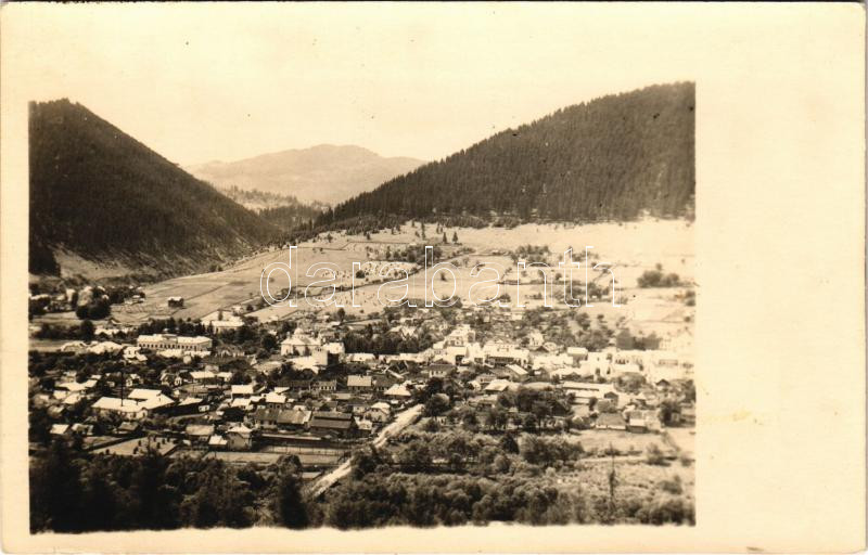 Campulung Moldovenesc, Moldvahosszúmező, Kimpolung (Bukovina, Bukowina); general view. photo