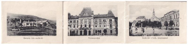Székelyudvarhely, Odorheiu Secuiesc; leporellolap 10 képpel. Sterba Ödön kiadása / leporellocard with 10 pictures (EK) - Image 2