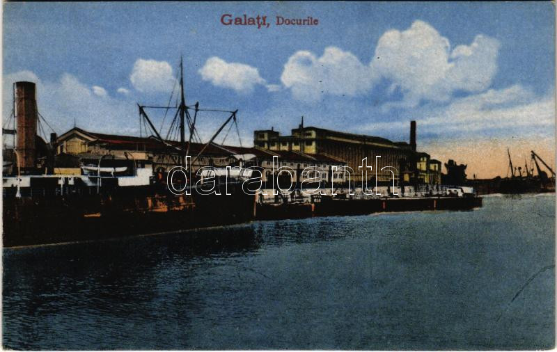 Galati, Galatz; Docurile / port
