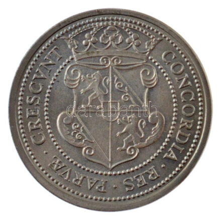 Hollandia 1979. '400 éves az Utrechti Unió' Cu-Ni kétoldalas emlékérem eredeti dísztokban (25mm) T:1 Netherlands 1979. '400th anniversary of the Utrecht Union' two-sided Cu-Ni medallion in original case (25mm) C:UNC