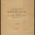 1942 A Magyar Királyi Hadiüzem új termének és külön kiállításának ismertetése, 16p