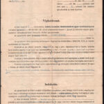 1947 Bp., III. kerületi lakásigénylés tárgyában kiadott véghatározat