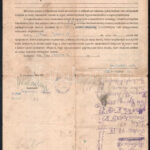 1947 Bp., III. kerületi lakásigénylés tárgyában kiadott véghatározat - Image 2