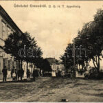 1916 Orsova, DGHT ügynökség. Hutterer G. / agency of the Danube Steamship Company