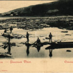 1899 (Vorläufer) Orsova, Vaskapu-szoros. Hutterer G. / Eisernes Tor / Portile de Fier / gorge, canal (EK)