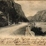 1903 Orsova, Kazán-szoros. R. Krizsány kiadása / Kasanpartie / Cazane / gorge (b)