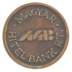 DN 'Széchenyi István Gazdasági Társaság / Magyar Hitelbank Rt.' kétoldalas bronz emlékérem (74mm) T:1- - Image 2