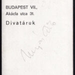 Ihász Gábor (1946-1989) dalszerző, énekes aláírása őt ábrázoló fotón - Image 2
