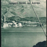 cca 1930 Rab (Horvátország), tengeri fürdő az Adrián, képes idegenforgalmi prospektus