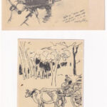 16 db modern használatlan dél-vietnámi művész képeslap / 16 modern unused South-Vietnamese art postcards - Image 2