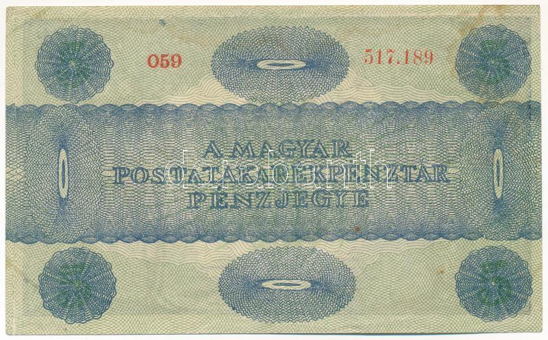 1919. 5K '059 517.189','MÁS TÖRVÉNYES...' T:III folt, ragasztófolt a sarkoknál Adamo K8/1 - Image 2