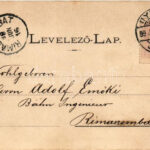 1899 (Vorläufer) Budapest XIV. Városliget, Iparcsarnok, Üdvözlet az acetylen kiállításból. Szilágyi Béla kiadása (EB) - Image 2