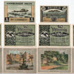 Németország / Weimari Köztársaság / Weimar 1921. 50pf (4xklf) + Münchensdorf 1921. 50pf (4xklf) + Hallig 1921. 50pf + 1M szükségpénz T:I-,II Germany / Weimar Republic / Weimar 1921. 50 Pfennig (4xdiff) + Münchensdorf 1921. 50 Pfennig - Image 2
