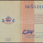1939 City úriszabóság őszi reklámprospektus + fejléces boríték - Image 2