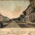 Nagykároly, Carei; Megyeháza, Kölcsey utca. Csókás László kiadása / county hall, street view (EM)