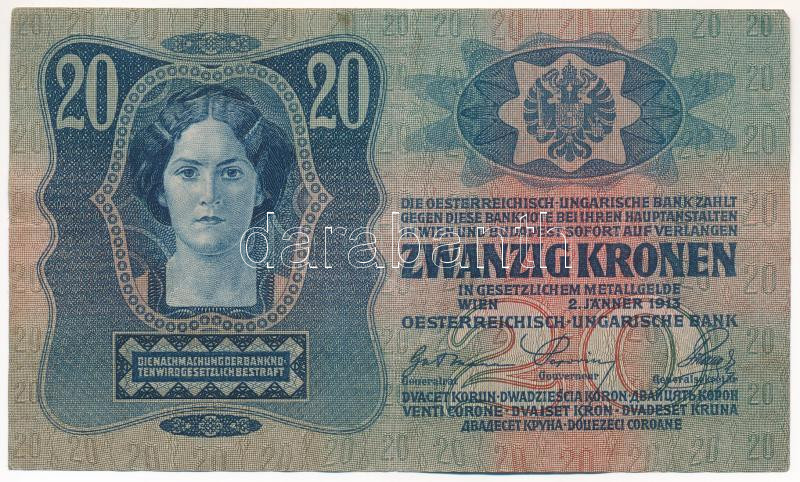 1913. 20K '2337 269774' T:III Adamo K17 - Image 2