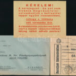 1937 M. kir. állami sorsjáték, 2 db reklámnyomtatvány, borítékkal + elismervény (nyugta)