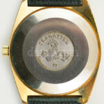 Omega Seamaster automata karóra dátum kijelzéssel. Hibátlan számlappal, új bőr szíjjal, eredeti dobozában! Működő, jó állapotban - Image 4