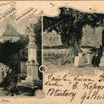 1901 Berezhany, Brzezany, Berezsani; Klasztor Bernardynów / monastery, monk. Unie-Vilím Art Nouveau, floral (EK)