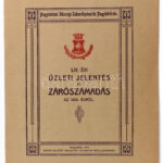 1913 Nagykőrösi Községi Takarékpénztár üzleti jelentése 14p