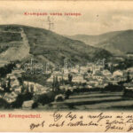1901 Korompa, Krompach, Krompachy; látkép. Balkányi S. kiadása / general view (Rb)
