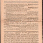 1919 A Köztársaság c. politikai napilap szeptember 17-i száma, román cenzurával