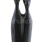 Jelzés nélkül: Romantikus szobor. Fém, hibátlan, m: 43 cm - Image 2
