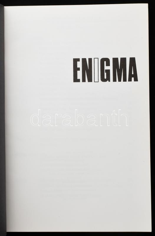 1994 Enigma 1-4. sz. Művészetelméleti folyóirat. Főszerk.: Markója Ágnes. Teljes évfolyam. - Image 2