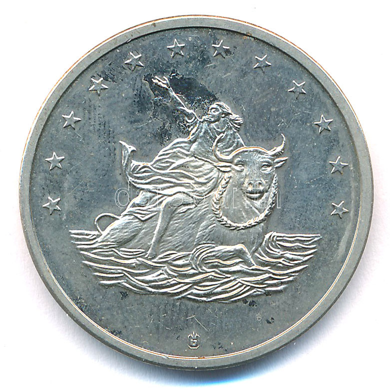 Eurózóna 1998. 1 ECU alpakka T:2 Eurozone 1998. 1 ECU nickel-silver C:XF Krause N# 58851 - Image 2