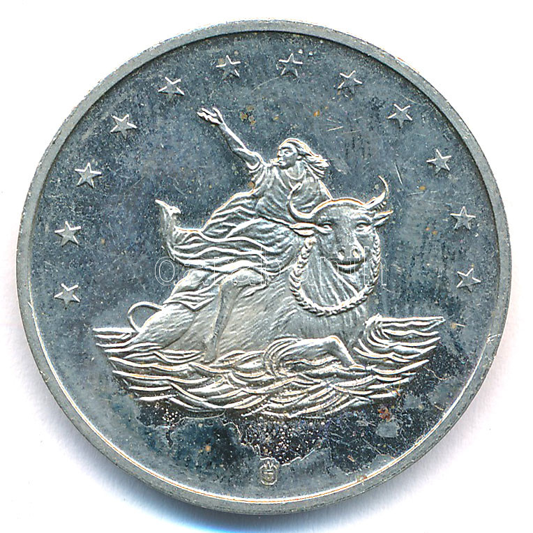 Európa 1998. 10E emlékérem T:2 (eredetileg PP) patina Europe 1998. 10 Euro commemorative coin C:XF (originally PP) patina - Image 2