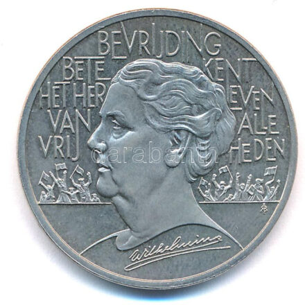 Hollandia 1995. 2,5 ECU Cu-Ni 'Wilhelmina' T:1- (PP) Netherlands 1996. 2,5 ECU Cu-NI 'Wilhelmina' C:AU (PP) Krause X# 89