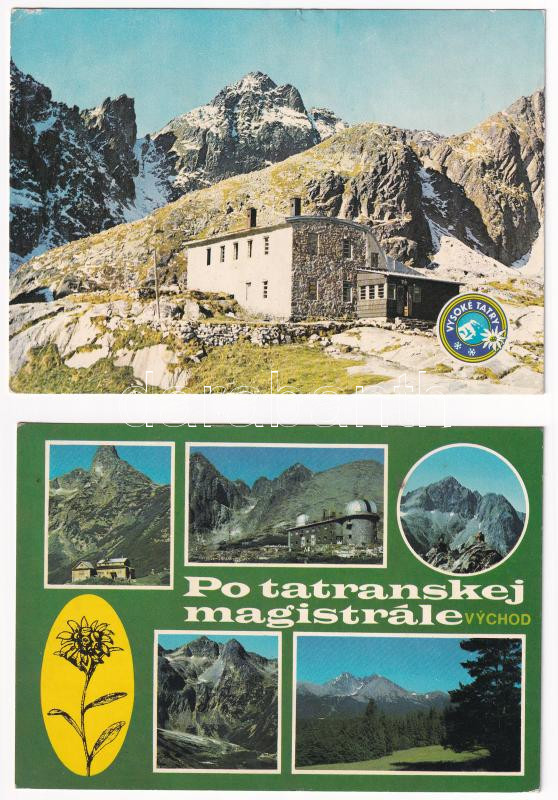19 db MODERN Magas Tátra képeslap / 19 modern Vysoké Tatry postcards (High Tatras) - Image 2