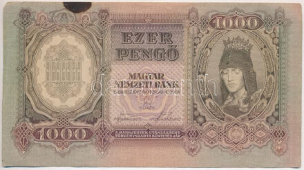 1943. 1000P 'F 079 024481' T:III fo. Adamo P21