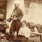 1916 Ada Kaleh, Török kávézó / Turkish café. photo (EK)