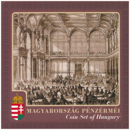 2015. 5Ft-200Ft (6xklf) 'Országgyűlés' forgalmi sor dísztokban T:BU ragasztás elengedett Adamo FO49