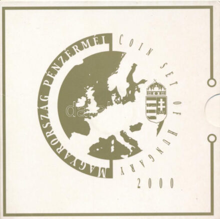 2000. 1Ft-100Ft (7xklf) forgalmi sor szettben + '200Ft Millenium' T:BU patina Adamo FO33