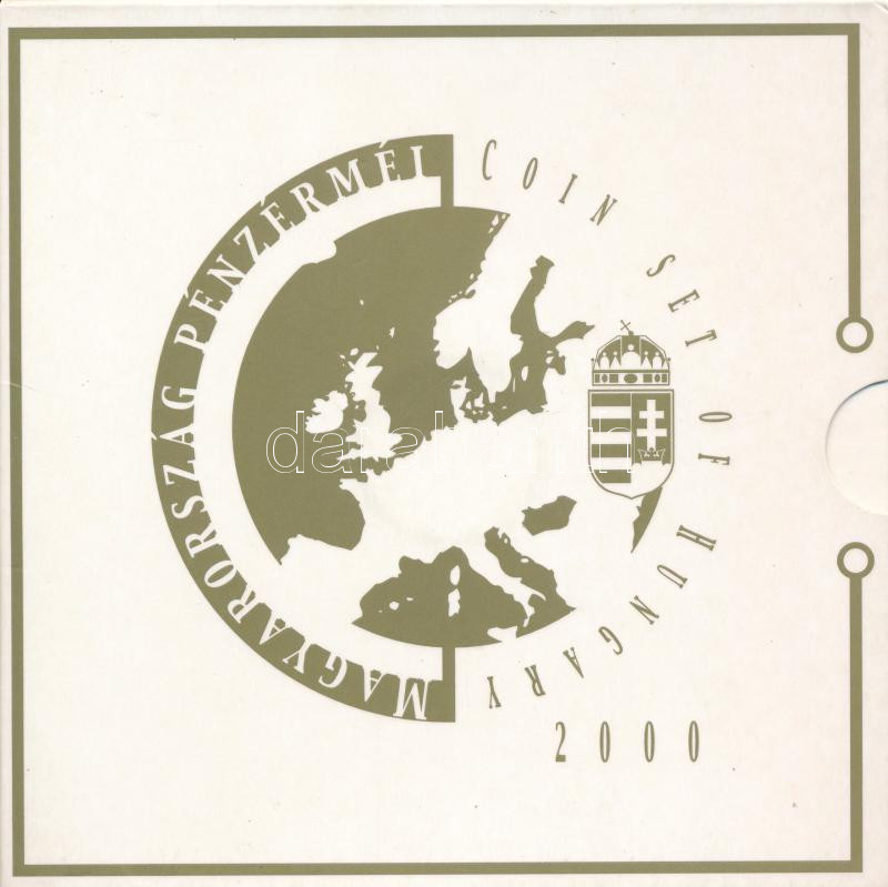 2000. 1Ft-100Ft (7xklf) forgalmi sor szettben + '200Ft Millenium' T:BU patina Adamo FO33