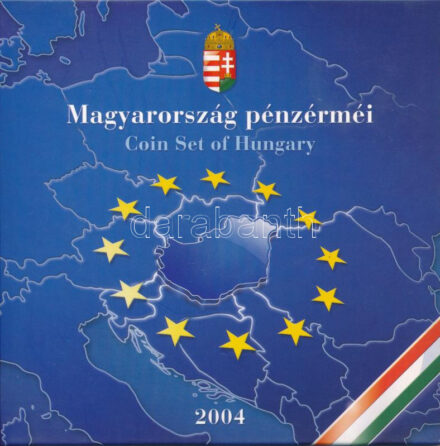 2004. 1Ft-100Ft (8xklf) forgalmi sor szettben, benne 2004. 50Ft 'Magyarország az EU tagja' T:PP kis patina Adamo FO38.1