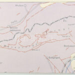 1966 A Borsodi-medence barnakőszéntelepének prognózistérképe, 1:100 000, 80×80 cm - Image 2