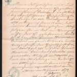 Bécs 1872 Okmány 2 x 50kr okmánybélyeggel