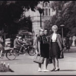 1965 Lányok - Magyar Hírek sajtófotó Novotta Ferenc 17x13 cm