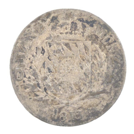 Német Államok / Bajorország 1816. 6kr billon 'I. Miksa József' T:3- German States / Bavaria 1816. 6 Kreuzer billon 'Maximilian I Joseph' C:VG Krause KM#686