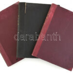1931-1934 3 db. bekötött Scouting (Cserkészet) magazin évfolyam (1931,1933,1934)